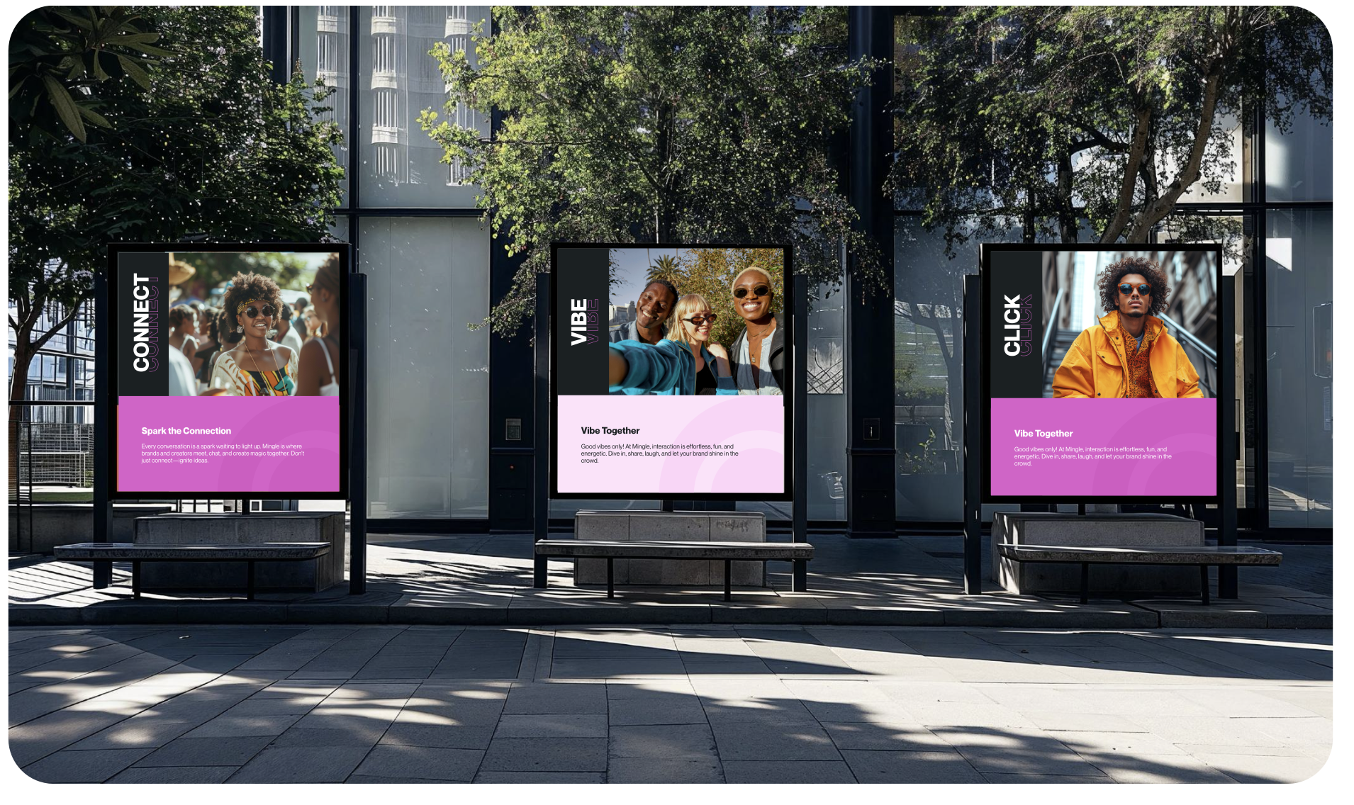 Mingle Community Billboards